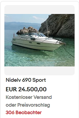 Motorboot Auktion läuft - Jetzt mitbieten!